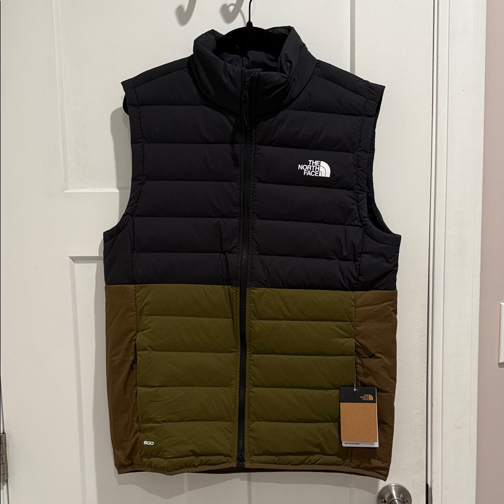 The North Face Black And Brown Lightweight Puffer Vest